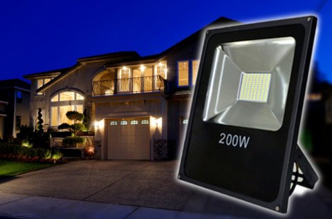 Energiatakarékos 200 W-os SMD LED reflektor