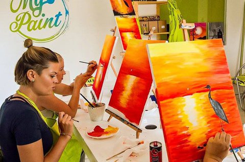 Kreatív élményfestés 22 választható témában