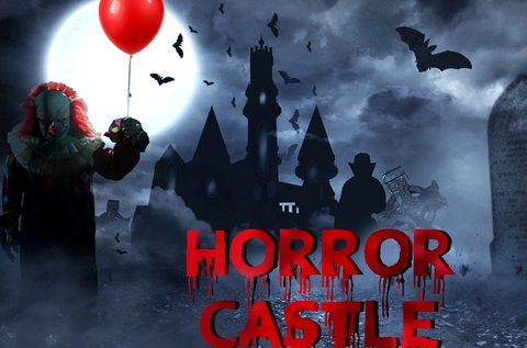 Horror kastély szabadulós játék 5-6 főre 60 percben