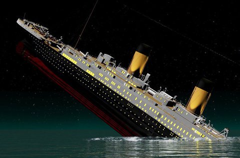 Szabaduljatok ki a süllyedő Titanic fogságából!
