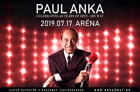 Paul Anka koncert a Budapest Sportarénában