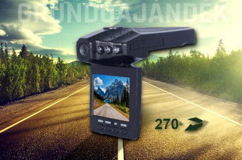 HD CarCam eseményrögzítő autós fedélzeti kamera