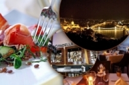 Vacsora a város felett, a Citadella Panoráma Étteremben! 12.000 Ft értékű Á la carte ételfogyasztás 6.000 Ft-ért 2 személyre