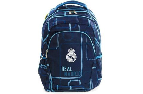 Real Madrid mintás fiú iskolatáska