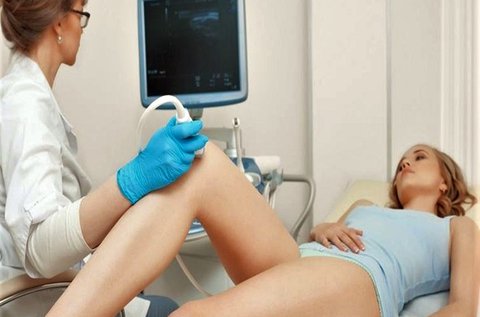 Térdízületi ultrahang vizsgálat mindkét térden