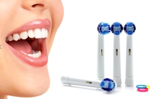 4 db Oral-B kompatibilis elektromos fogkefe fej