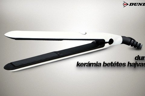 45 W-os Dunlop kerámia lapos hajvasaló