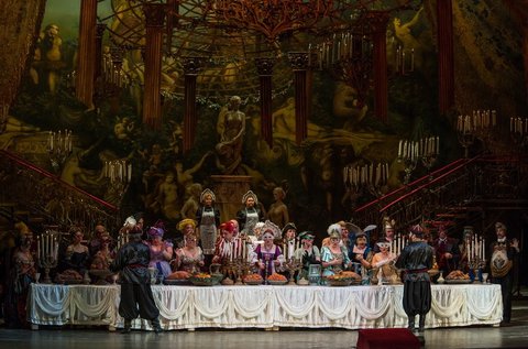 A denevér című nagyoperett az Erkel Színházban