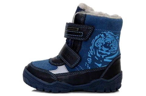 D.D.Step vízálló, thermo béléses cipő fiúknak