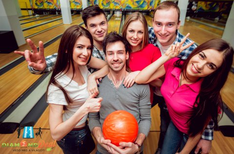 Bowlingozás 6 főnek 3 adag mártogatóssal