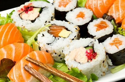 Mennyei sushi combo menü 1 fő részére