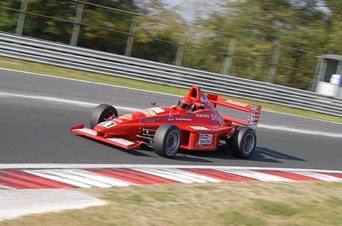 Formula autó vezetés az Euroring versenypályán