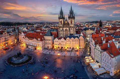 3 napos barangolás a száztornyú Prágában