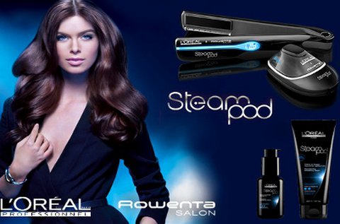 L'Oréal SteamPod hajújraépítés és -formázás