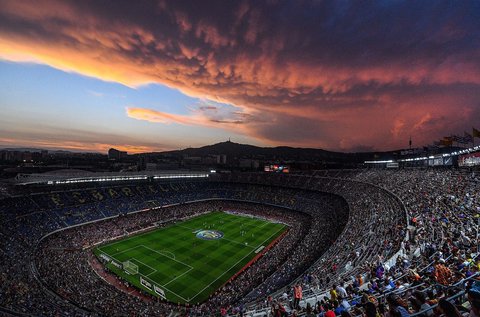 Barcelonai kiruccanás focimeccs belépővel