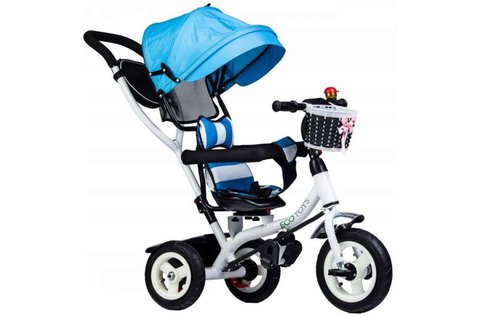 Ecotoys Premium Plus tricikli kék színben