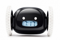 Ki az ágyból! Clocky szaladó óra fekete színben