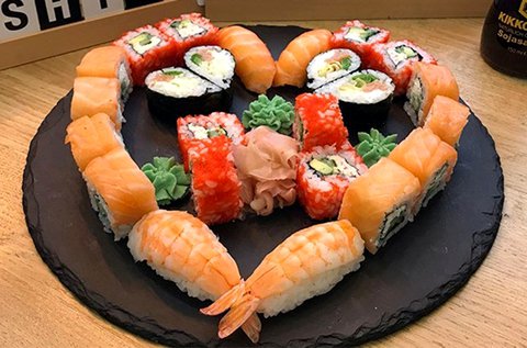 24 db-os Love sushi szett