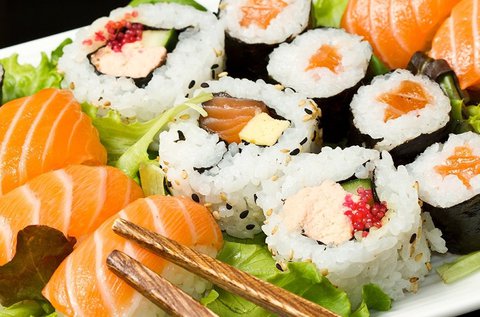 Sushi combo menü helyben fogyasztva vagy elvitelre