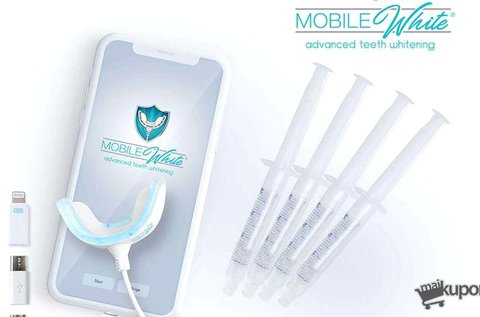 MobileWhite 24 alkalmas otthoni fogfehérítő készlet
