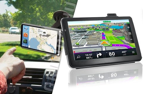 GPS navigációs készülék teljes Európa térképpel