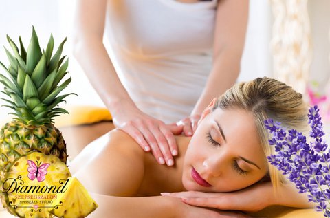 90 perces aromaterápiás masszázs teljes testen