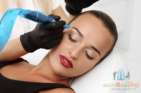 Soft Powder satíros szemöldök tetoválás