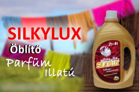 2x2 l-es Silkylux parfüm illatú öblítő