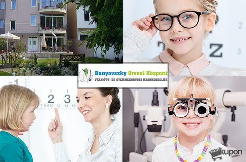 Komplex szemészeti kivizsgálás gyerekeknek