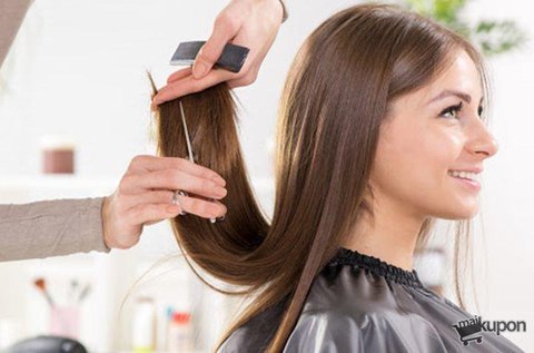 Női frizura készítése vágással, mosással