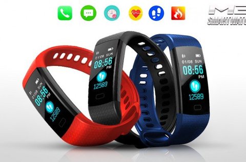 M3 pulzusmérős karkötő okostelefonokhoz