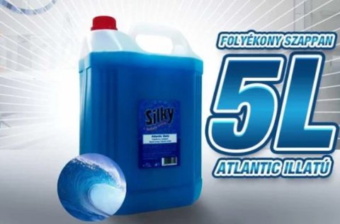 5 l-es óceán illatú Silky folyékony szappan