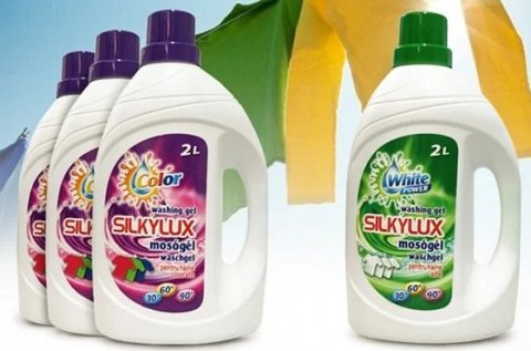 4x2 l-es Silkylux mosógél színes vagy fehér ruhákhoz