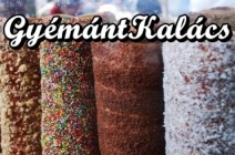 2 db ínycsiklandó kürtőskalács választható ízesítéssel a Széll Kálmán térnél (kakaós, fahéjas, diós, vaníliás, kókuszos, színes cukros)