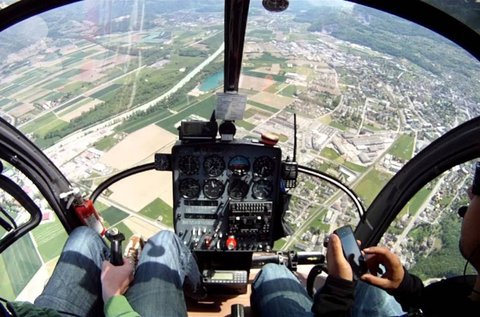 Élményhelikopterezés a Balaton fölött 15 percben