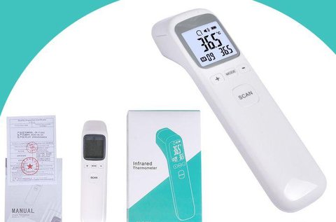 Érintésmentes infra hő- és testhőmérő