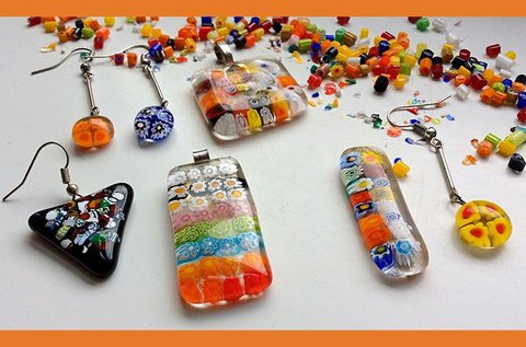 Muranói üvegékszer készítő workshop 3 órában