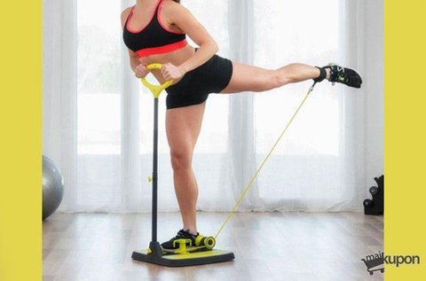 Fitness platform láb-, fenék- és karedzéshez