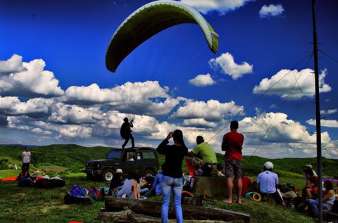 2 napos siklóernyős oktatás a Budai-hegyekben
