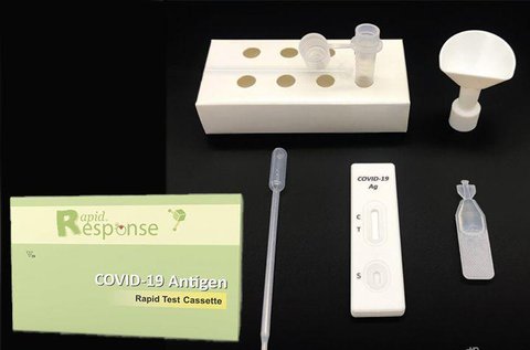 Covid-19 antigén gyorsteszt nyálmintából