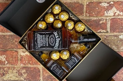 Jack Daniel's + Ferrero Rocher ajándékbox