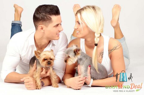 Profi szerelmes fotózás 16 db retusált képpel