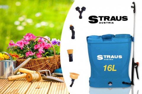 Straus akkumulátoros háti permetező