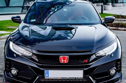 Honda Civic Type R vezetés forgalomban