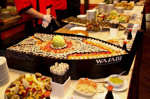 Korlátlan ételfogyasztás a Wasabi éttermeiben