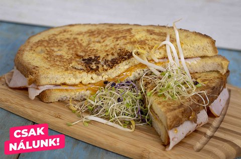 Édes vagy sós bundáskenyér menü 2 főnek