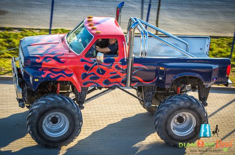 3 körös Monster Truck BigFoot élményvezetés