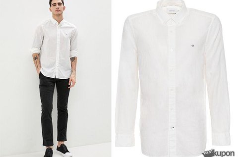 Calvin Klein fehér férfi ing L-es méretben