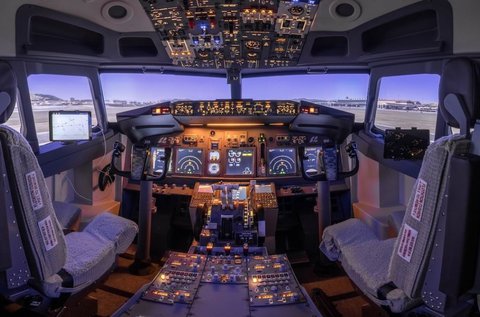 Boeing 737-es repülőgép szimulátor vezetés