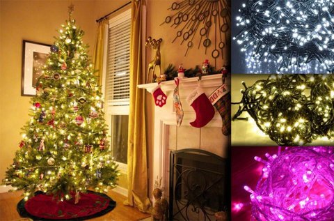 Karácsonyi égősor 8 funkciós fényjátékkal